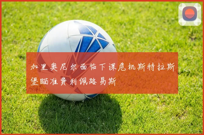 加里奥尼尔面临下课危机斯特拉斯堡瞄准费利佩路易斯