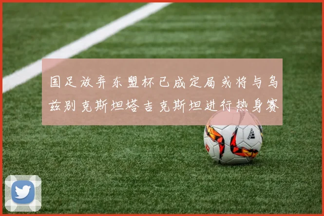 国足放弃东盟杯已成定局或将与乌兹别克斯坦塔吉克斯坦进行热身赛